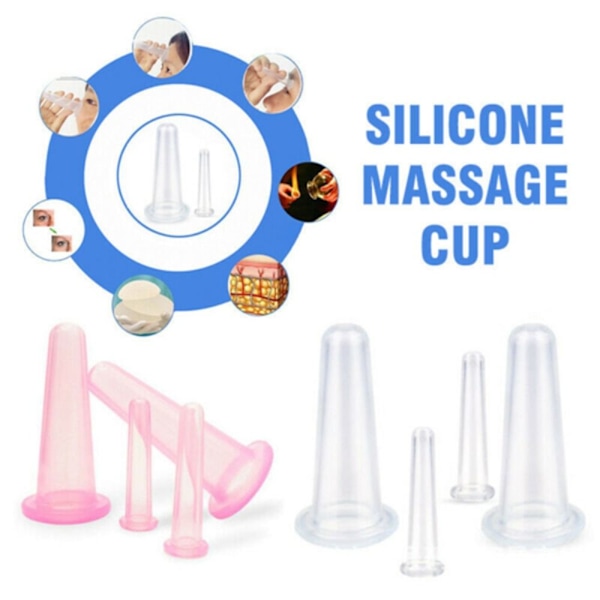 Koppningsset Massagekopp VIT White