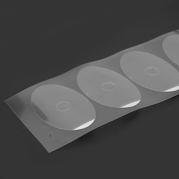 1000 stk/rulle Anti-Slip Transparent Hydrofobisk Linse Beskyttelsesfilm Tape Mærkater