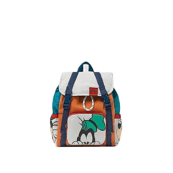 2022 Disney Rygsæk til Kvinder Mickey Mouse Tegneserie Mønster Stor Kapacitet Skoletaske til Børnehave Dreng Pige Rejsetaske Mochila 4-27x21x12cm