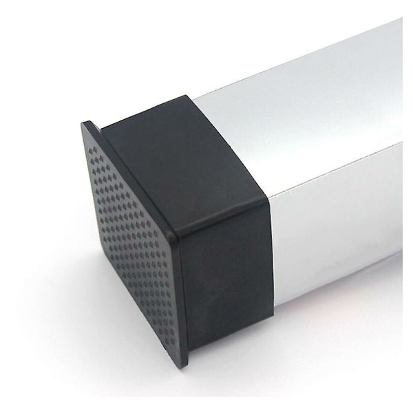 Firkantede gummibeskyttelser - 30 mm - For stoler, bord, møbelben