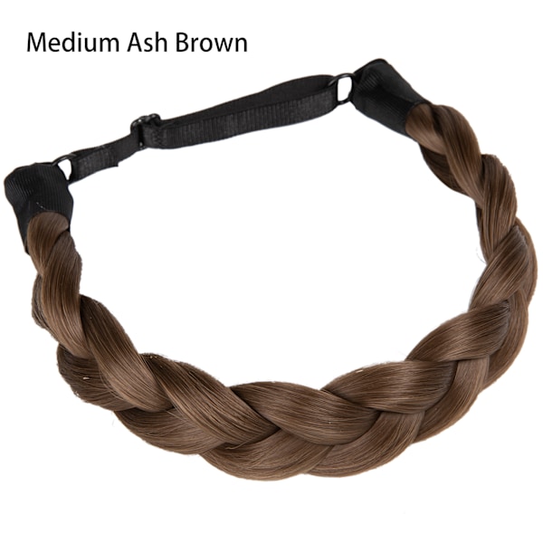 1 kpl Synteettinen Punontahiukset Punokset Säädettävän Vyön Kanssa Punottu Bohemian Tyyli Naisten Hiustyyli 10 10 Athree strand braid