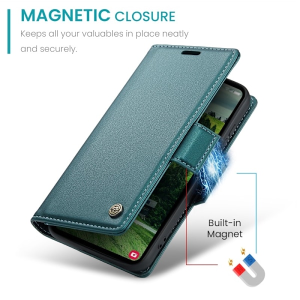 CaseMe Skin Pro -kotelo Samsung S22 Plus - Vihreä Green Grön
