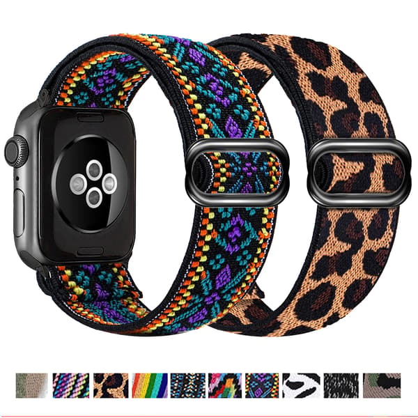 Nylonrem til Apple Watch Multicolor 42/44mm