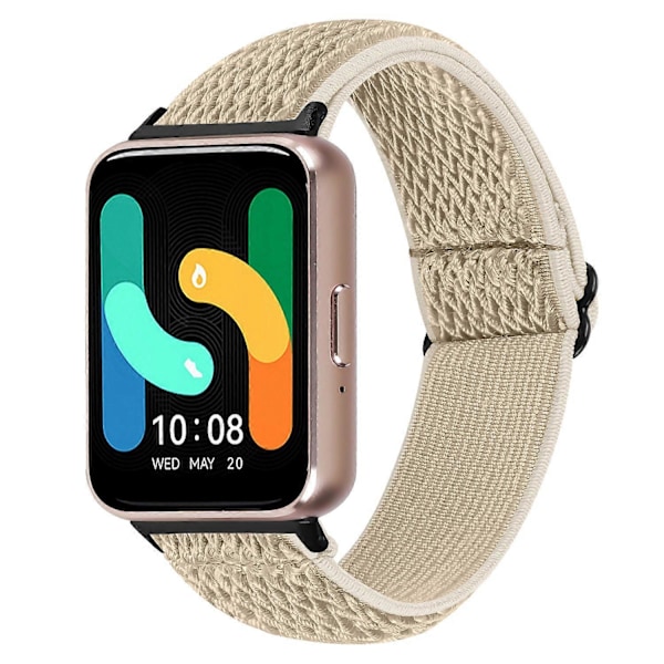Vävt Armband i Elastiskt Material för Samsung Galaxy Fit3 SM-R390, Svart Koppling Style J
