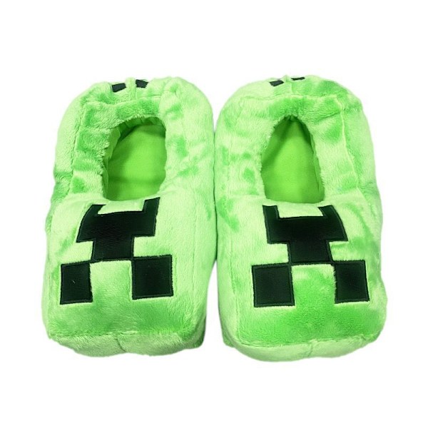 Minecraft Slippers Green (20-36) Green