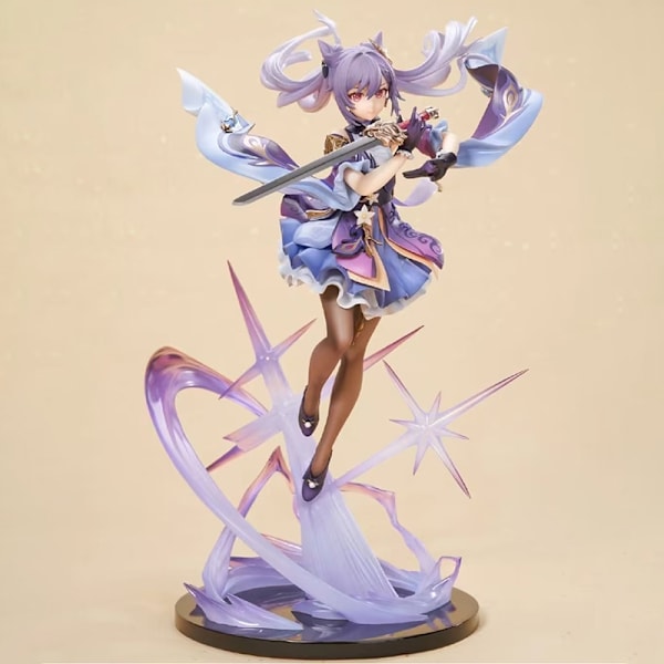 26cm Genshin Impact Anime Figur Keli Keqing Action Figur Coll - Perfekt