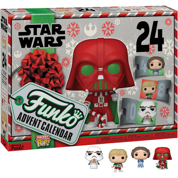 Funko Pop! Adventskalender: Star Wars - Holiday, flerfarget