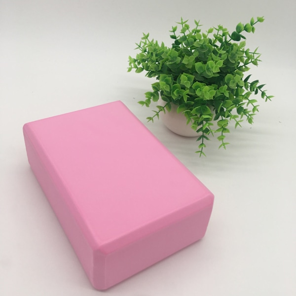 Yogablok 2-pak, Skridsikker Yogablok til Yoga Pilates Fitness Let til Gym Hjem Passer Rosado