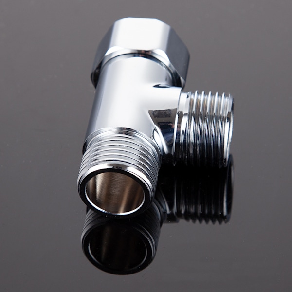 G1/2\" Mässing 3-vägs Omledare - Universal Dusch T-adapter - Dusch