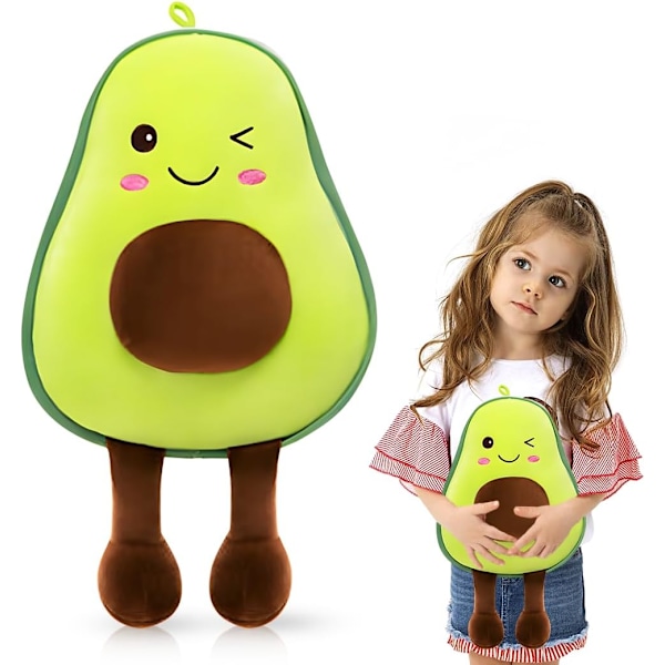 Cute Avocado Pillow 40cm Avocado Pillow Plush Pillows Doll Toys for Baby Girls Boys Party Gift