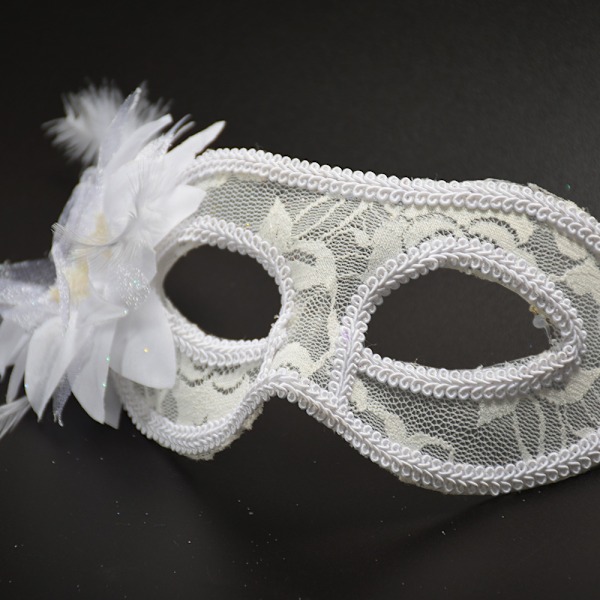 Juhlat Naamio Halloween Naamio VIT White