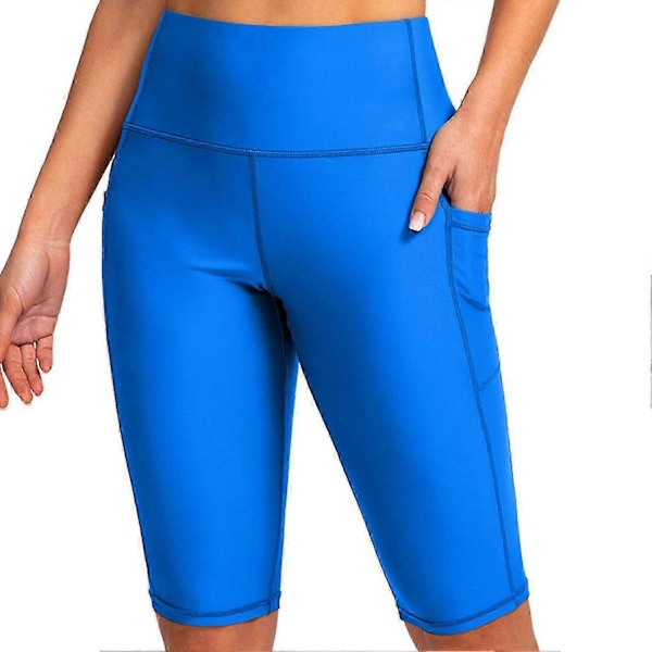 Dykker shorts til kvinder, reduceret gnidning, letvægts, bløde, hudvenlige, våddragt shorts til surfing - Perfekt lyseblå Light Blue S