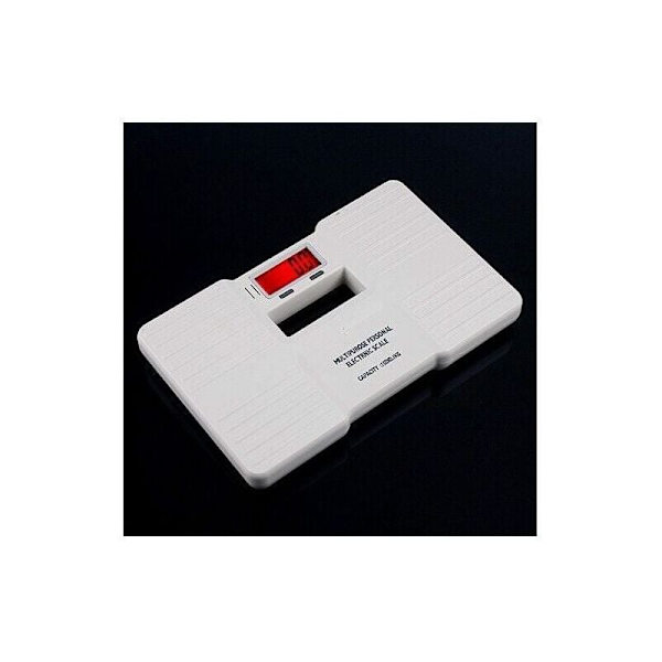 Mini Digital Bathroom Scale (White)
