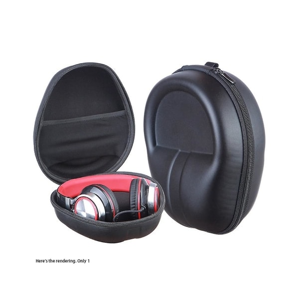  Bärbar Stötsäker Hörlursfodral Hård Box Väska Headset Bärväska Förvaringsväska Tillbehör
