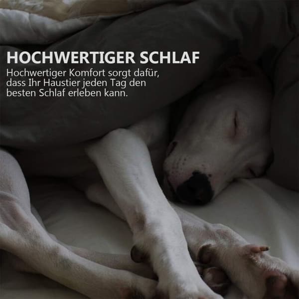 Kæledyrskurv - blød og varm - til hunde og katte - sort