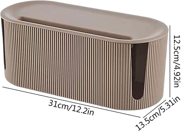 Kabelhanteringsbox - Kabelskyddsbox - Kabelförvaringsbox - Kabelhanteringsbox