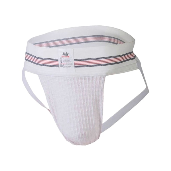 The Original No. 10 Swimmer/Jogger Jockstrap 3 inch Hvid | Herre Undertøj | Herre Jockstrap[HK] S S White