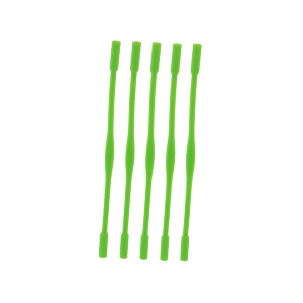 1/2/3/5 5 st Silikon Glasögonband för Barn, Sportband med Halkskydd Ljusgrön Light Green 2Set