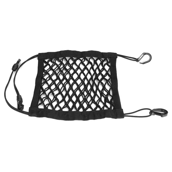 Multifunctional Double Layer Seat Side Storage Net Pocket Car Sundries Pocket Organizer Holder 0.2