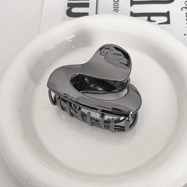 Hårklämmor i metall, 3 delar, starkt grepp, halkfria för långt hår, modestyling