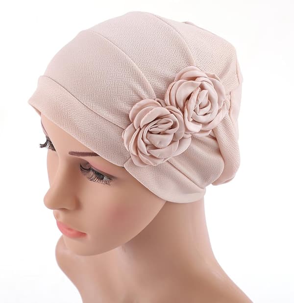 Kemo Caps Hodeplagg for Kvinner Turbaner Luer Blomster Hatter Hodeplagg_OF