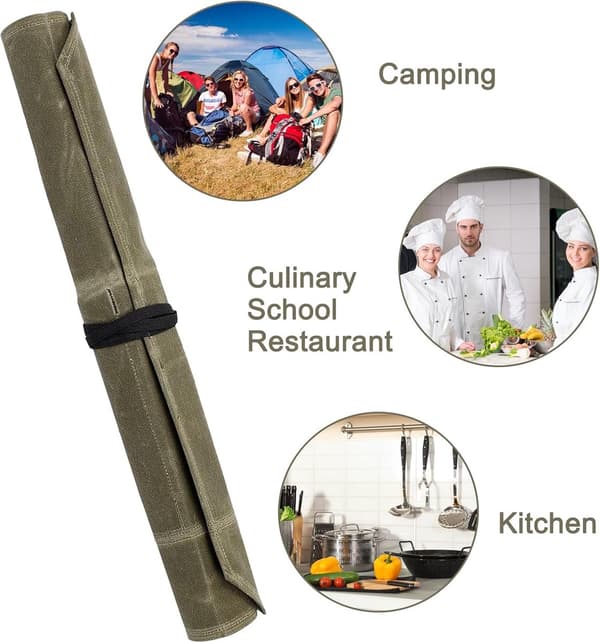 Chef Tools Protector - Knivrullefodral - Köksredskap - Kockmode - Knivmapp - Knivväska