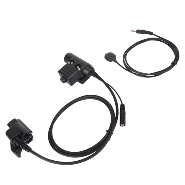 U94 PTT-adapter Tålig Bärbar Militär Intercom-headset Adapter för MOTOROLA XTS2500