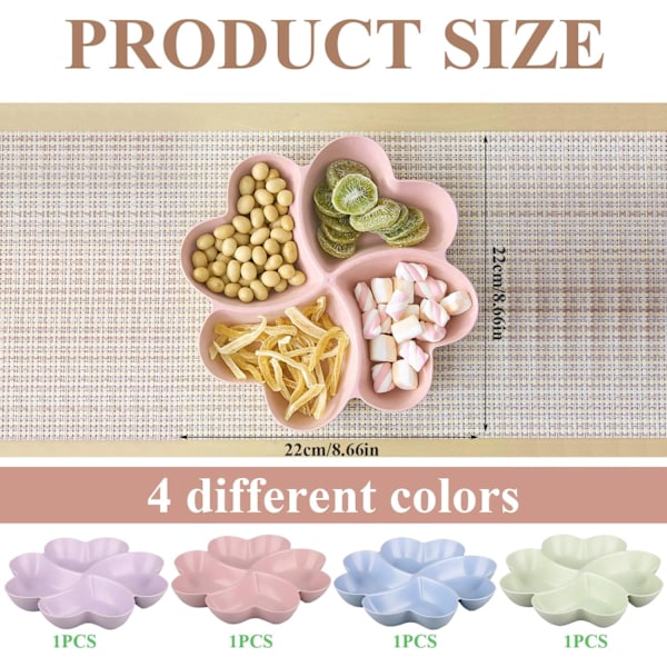 4-pack Aptitretare Bricka Fruktfat Snacksbox Nötfat Snacksfat