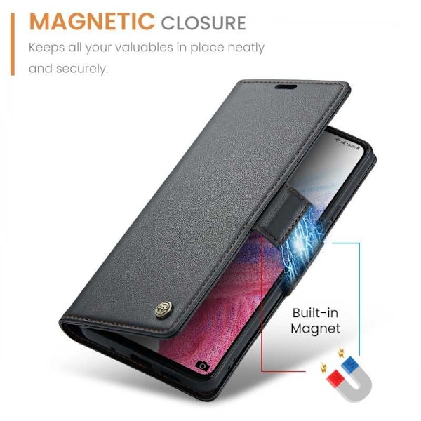 CaseMe Skin Pro Etui Samsung A53 5G Black Svart