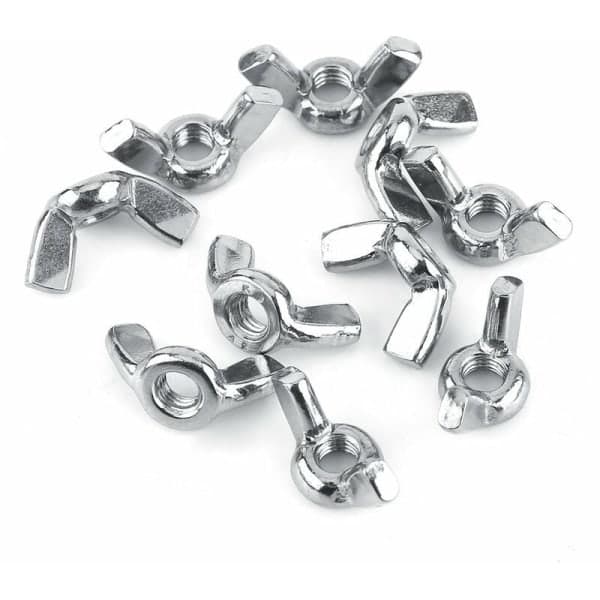 SS316 Rustfritt Stål Vingemutter, Vingemuttere, Håndstrammingsfester (M8)