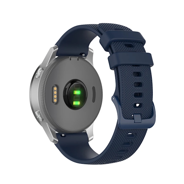 20 22mm Silikonrem til Garmin Venu 3 Band Forerunner 265 255 245 Music Vivoactive 4 Band til Garmin Venu Sq 2 Plus Armbånd Grå Grå Gray 22mm