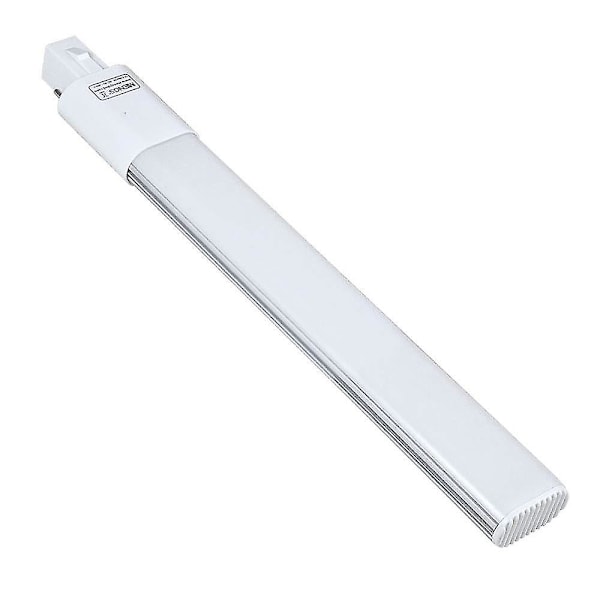 2-pakkauksen G23 LED-lamput AC 85-265v, Neutraali valkoinen 4000k, 1200lm, energiansäästöinen valo