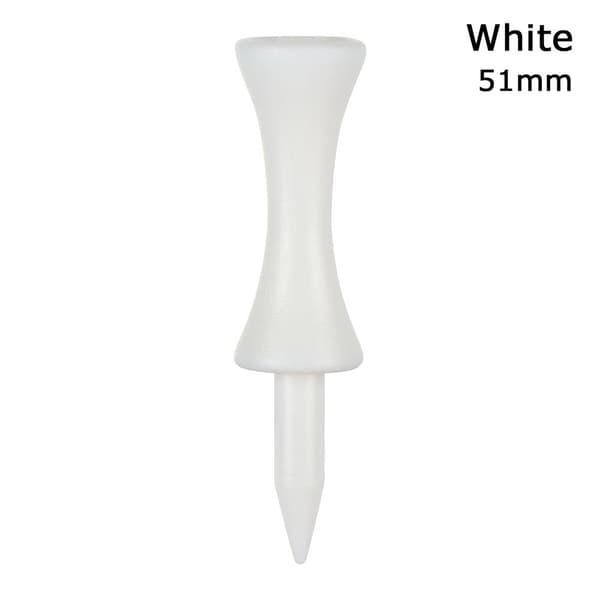 Golf Tee Golfbollshållare VIT 51MM vit white 51mm