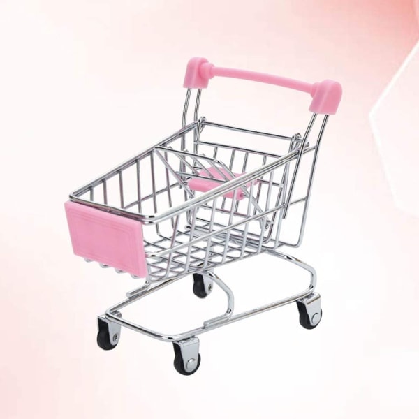 Mini Marketkärry Leikkikärry Käytännöllinen Kärrytila