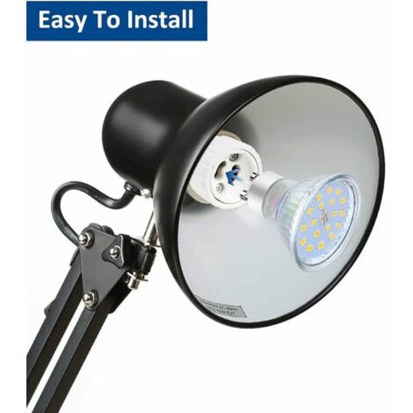 E27 til GU10 Adapter, 220V, E27 GU10 Adapter Sokkel Konverter til LED Pære, Halogen og CFL Pære, Keramik Adapter, 6-pak