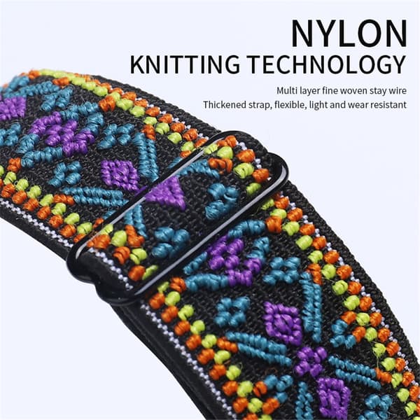Nylon Loop-armbånd for Apple Watch Light Leopard 42/44mm
