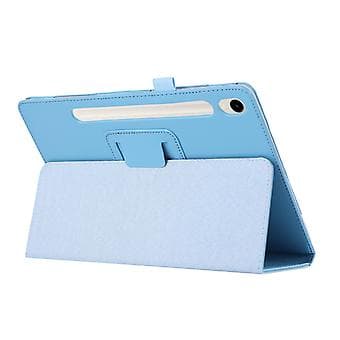 Litchi Texture Tablet Case for Samsung Galaxy Tab S9+ (Sky Blue)