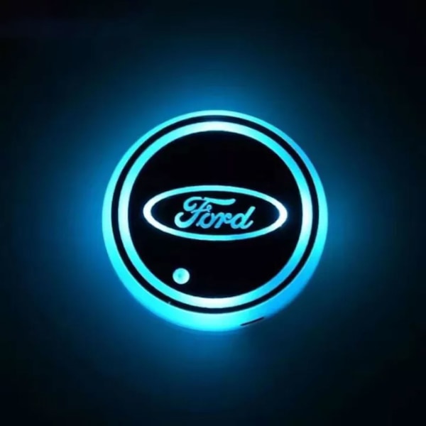 Bilunderlag for Koppholder Anti-Skli Luktfri Koppholderunderlag for Drikker Absorberer Vanndråper ford