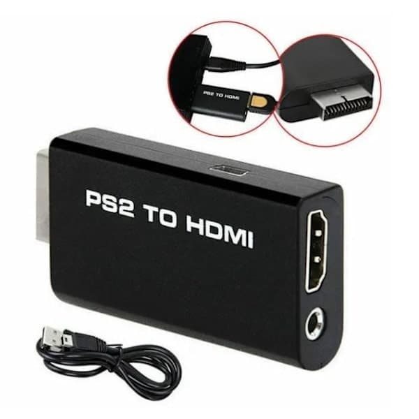Playstation 2 til HDMI-adapter