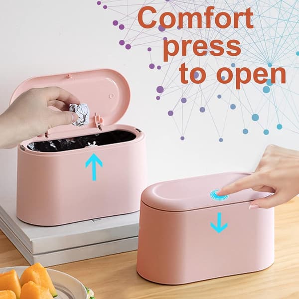 Søppelbøtte - Sensor Søppelbøtte - Robust - Benkeplate Søppelbøtte - Mini Søppelbøtte - Skrivebord