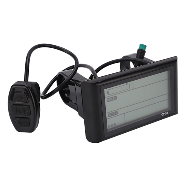 36V 48V Elcykel LCD S900 Display Kontrollpanel Vattentät LCD Display Mätare för Elcykel (Protokoll 2)[GKS] 0.3