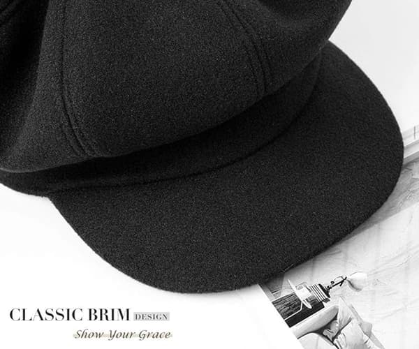 Dame Beret - Damehatt - Varm Vinterberet - Dame Høst & Vinterberet - Beret