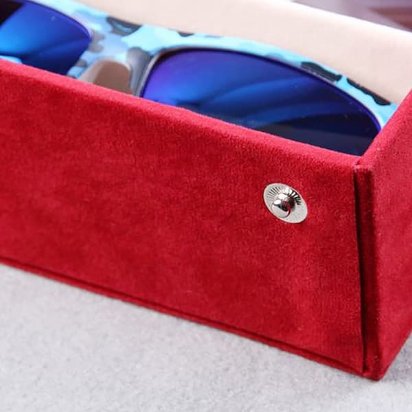 Etui Solglasöjne Display Stativ KONGEBLÅ Royal blue