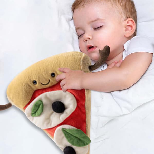 Jellycat - Amuseables Pizza Bit - Gave til jenter gutter barn kvinner{GKS}
