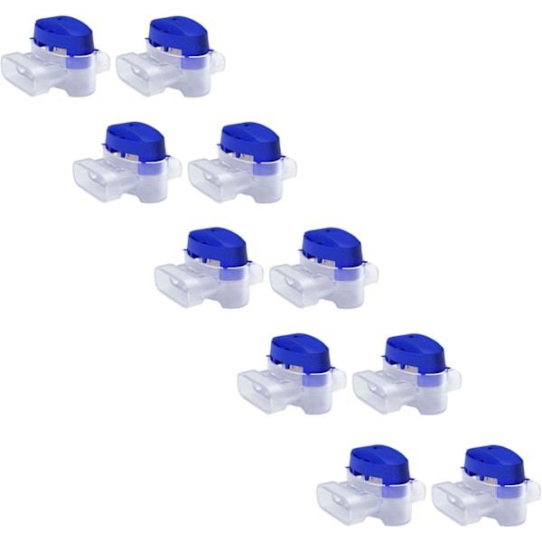 10 stk Kabelforbindelsessett for robotgressklippere - 10 gel-fylte C
