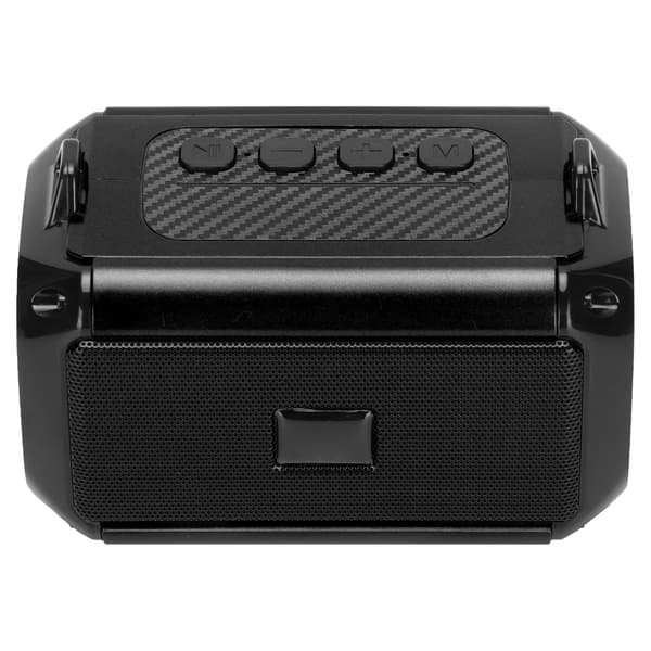 Wireless Speaker 360° Stereo Noise Cancelling Portable Bluetooth Speaker with Charging Cable Black 0.1