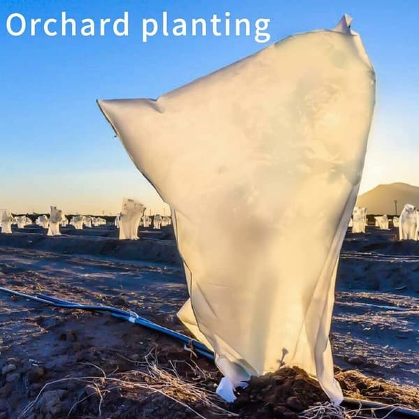Plantebeskyttelse, vinterbeskyttelse for planter, vintervern, 2-pakning, 10080 cm ＆ 8060 cm