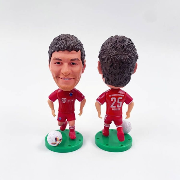 Fotbollsfan Real Madrid Paris Dockor Ornament Modell Alla Hjärtans Dag Present Muller Muller