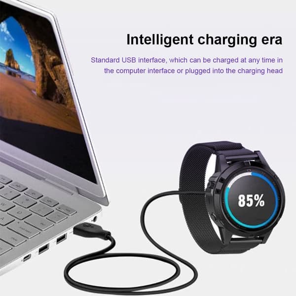 Garmin Fenix 7 6 5 Venu 2 Plus Instinct 2 EPIX 2 Laturi Data USB USB