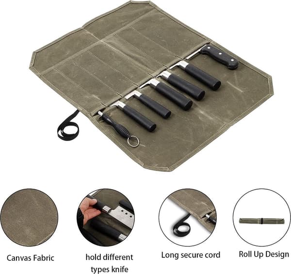 Chef Tools Protector - Knivrullefodral - Köksredskap - Kockmode - Knivmapp - Knivväska